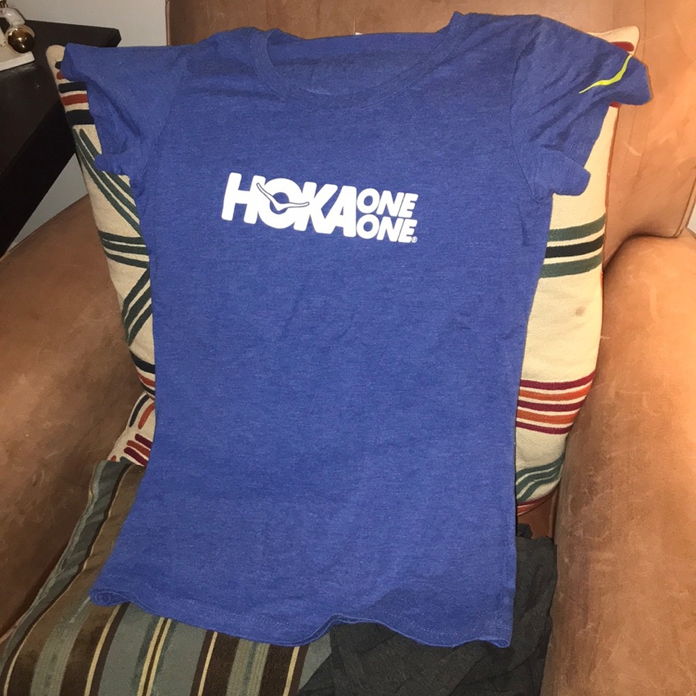 Shirt that says Hoka One One